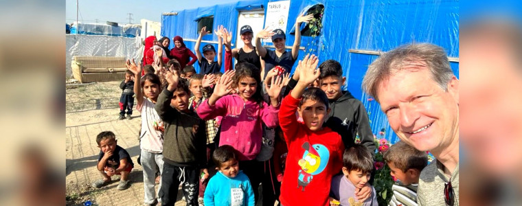 Landrat Pauli besucht Flüchtlingscamps